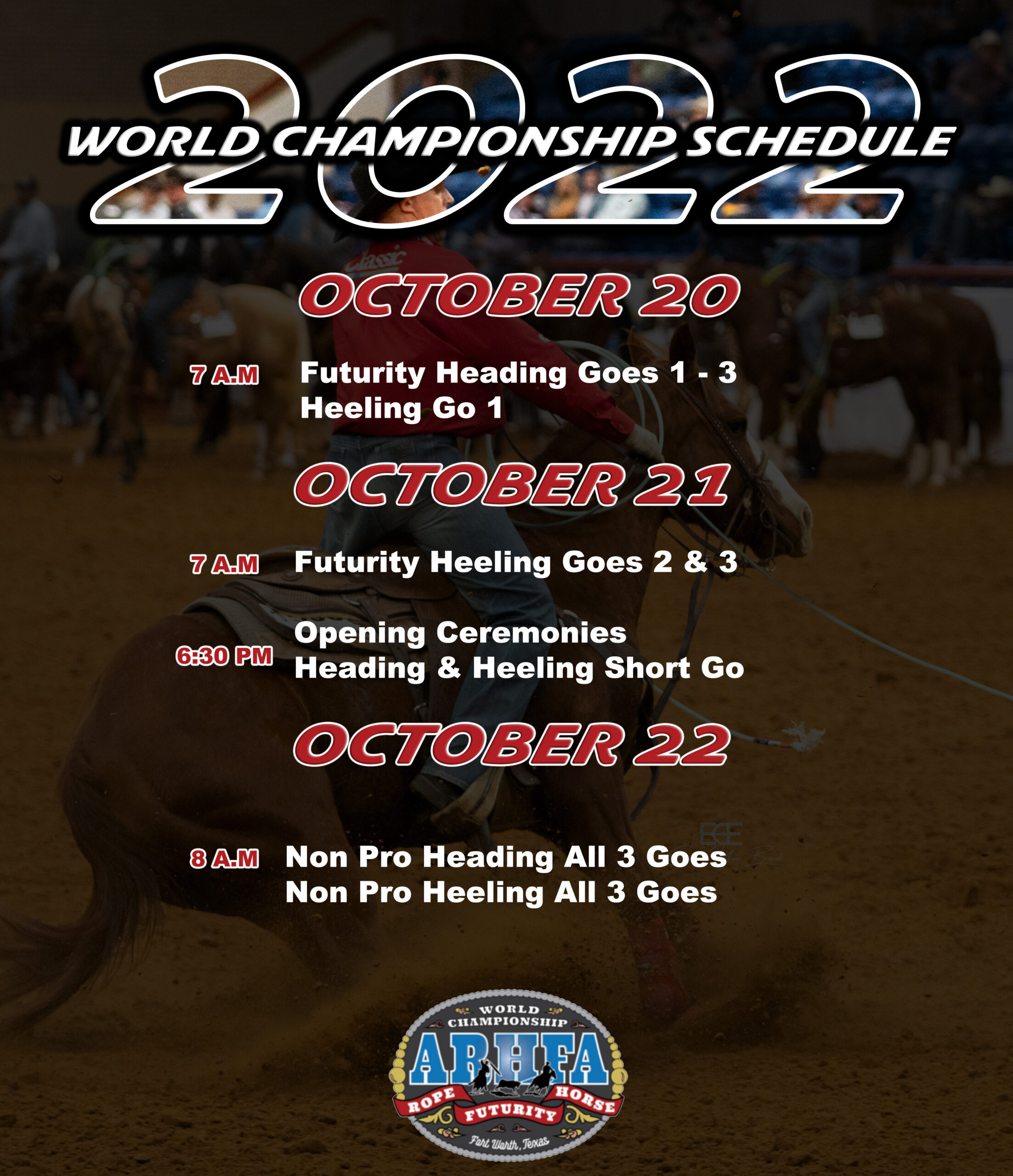 2022 World Championship Rope Horse Futurity Entries - American Rope 